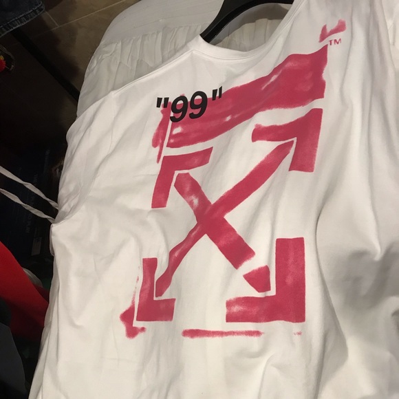 Off-White Stencil Impressionism Tee Size XL - Picture 6 of 6